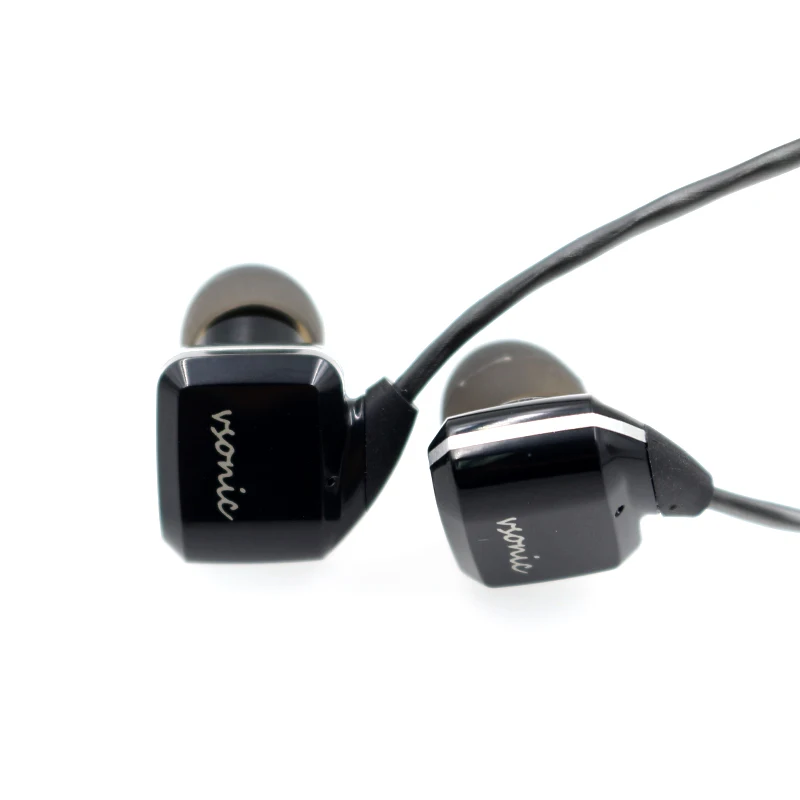 VSONIC новейший GR07 GR07i с микрофоном HIFI внутриканальные высокодинамические
