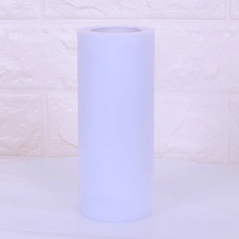 15 см 25 ярдов юбка для стола крещения фатиновая посуда свадьбы крестильное