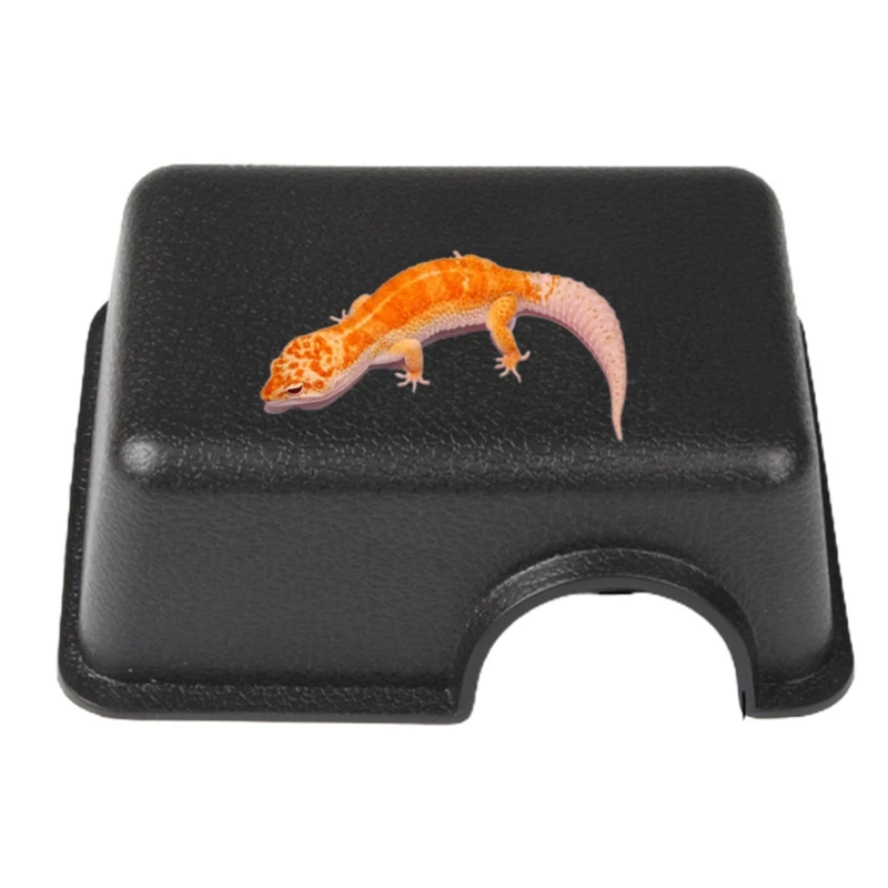 Домик для рептилий маленький домик домашних животных |