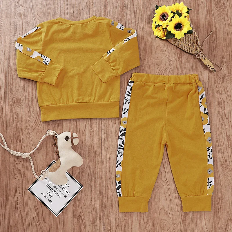 Осенний эксклюзивный комплект из двух предметов штаны с принтом Little Miss Sassy