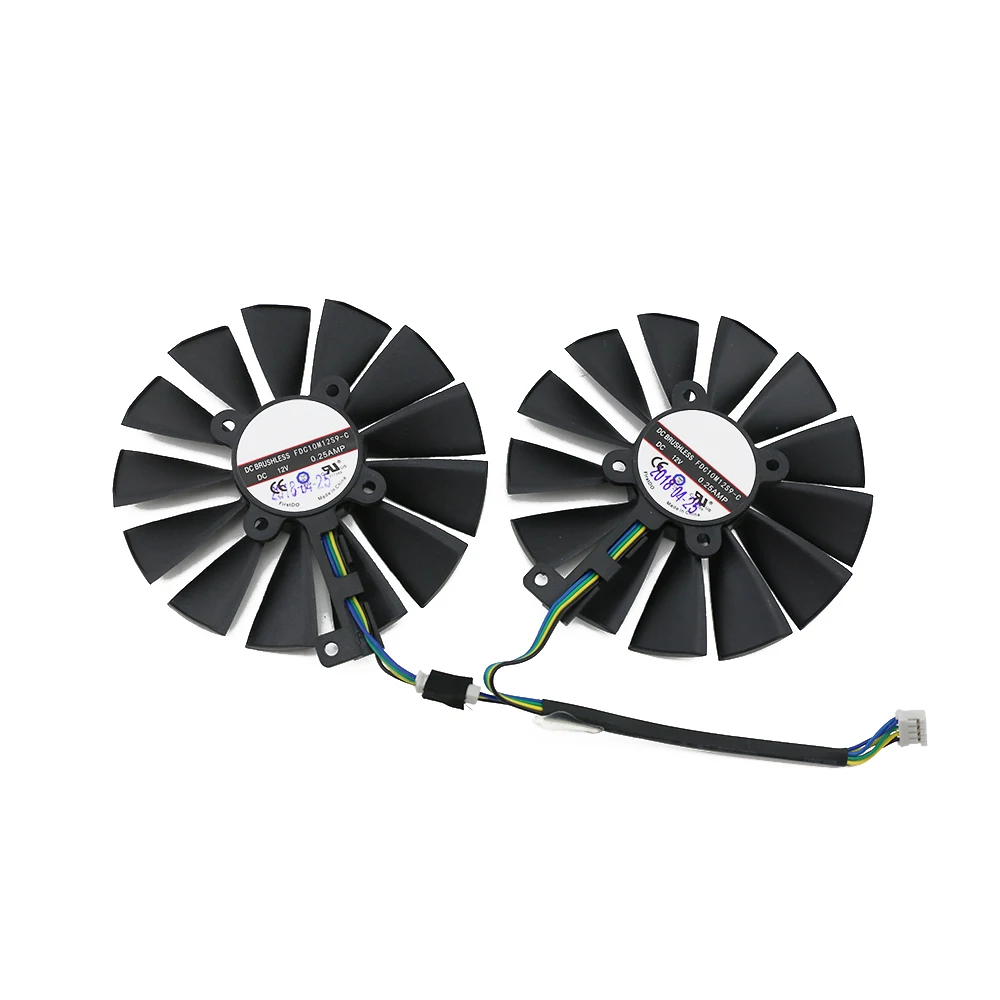FDC10M12S9-C Cooler Fan 1070Ti For ASUS GeForce GTX 1070 Ti 8GB CERBERUS ADVANCED Cooling Fans |