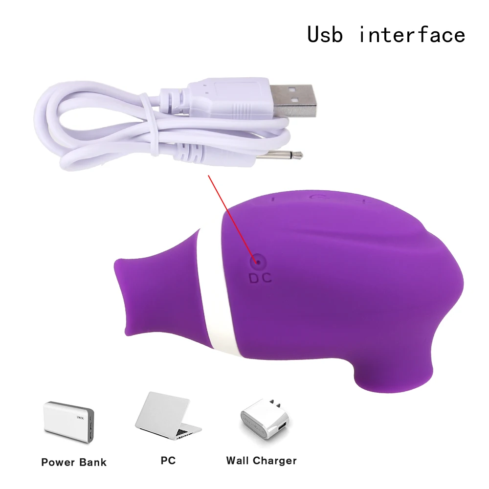 VATINE 7 скоростей клиторальный сосущий вибратор язык Вибрирующая стимуляция точки