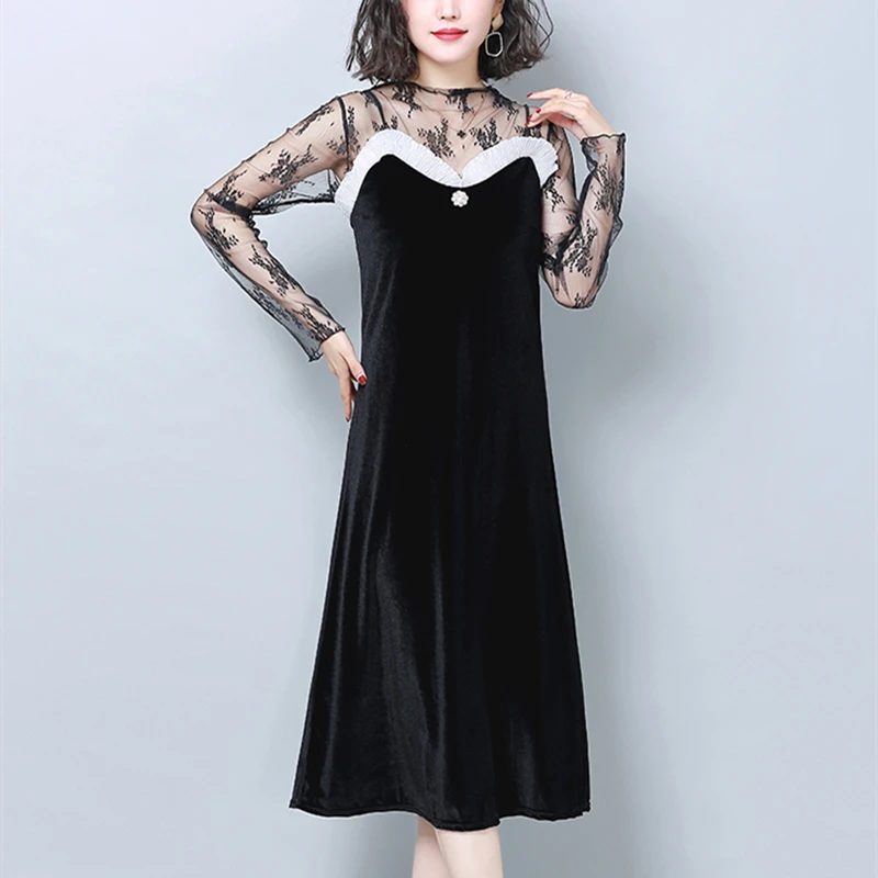 OllyMurs 2019 New Women Velour Dress Vintage Spaghetti Strap Long Dresses Sleeveless Black Maxi Vestidos Ladies Sexy Sundress | Женская