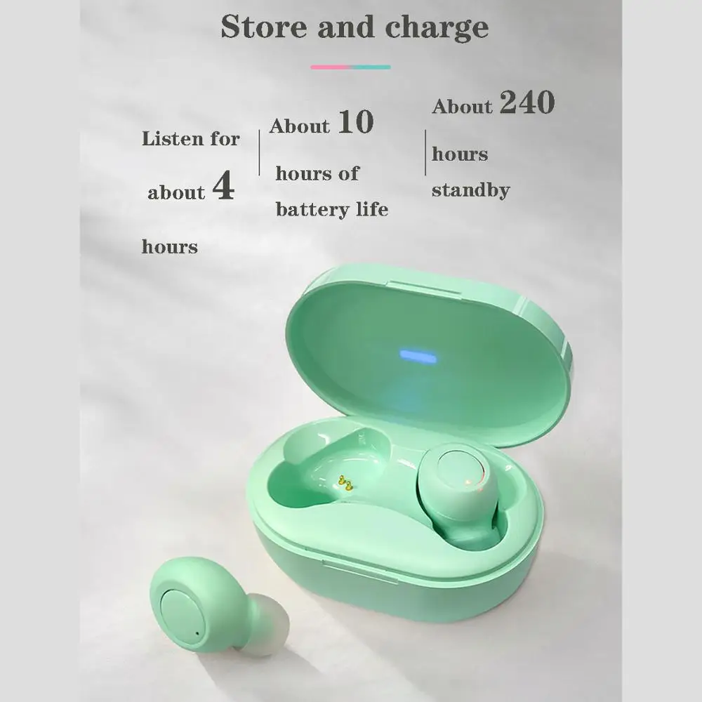 Беспроводные наушники TWS -M8 гарнитура для геймеров высокой емкости bluetooth с