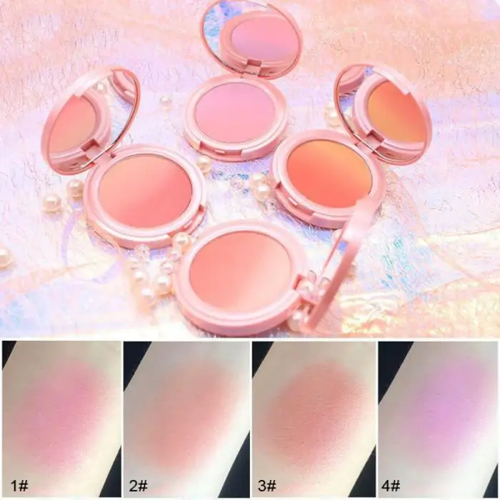 Новая палитра румян для макияжа натуральный макияж румяна пудра 3d-контур лица