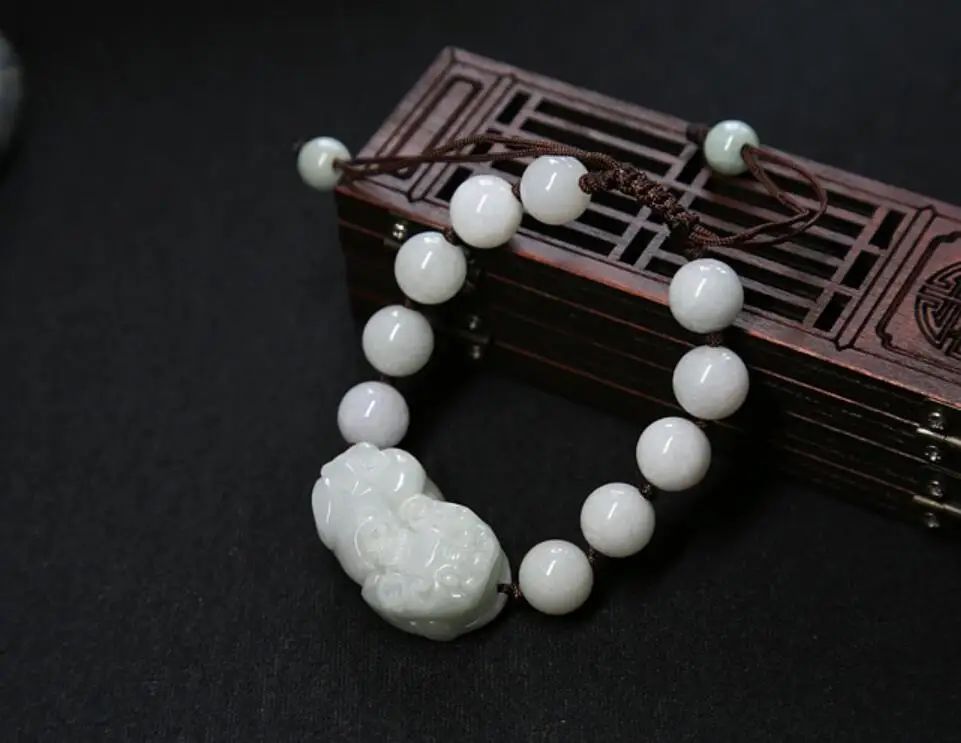 Натуральные мужские и товары jadeite ручная цепочка для привлечения денег енота