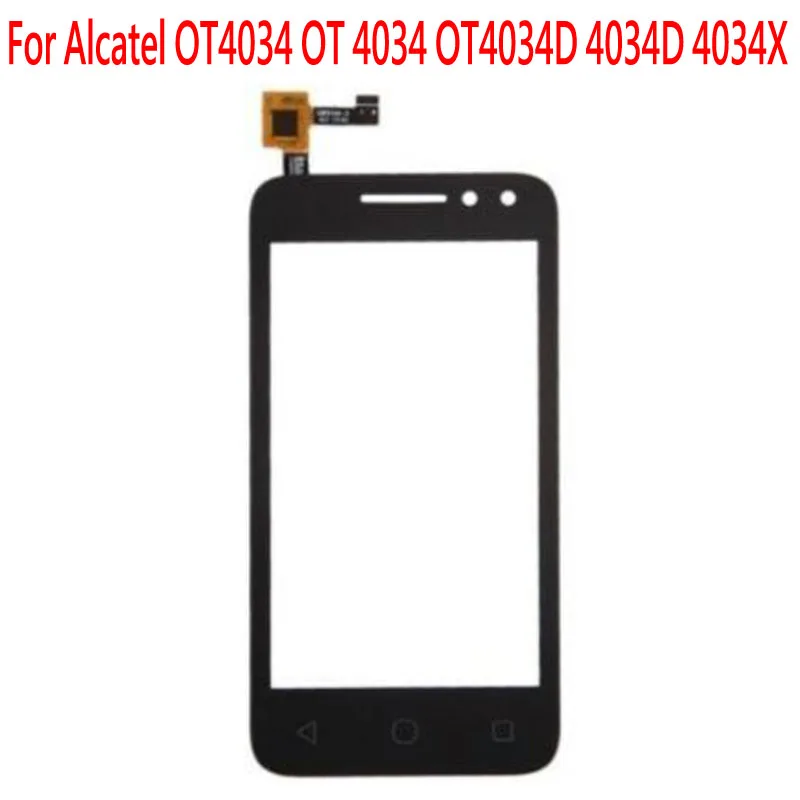 

10 Pcs For Alcatel Pixi 4 OT4034 OT 4034 OT4034D 4034D 4034X Touch Screen Digitizer Sensor Front Glass Lens Panel Replacement