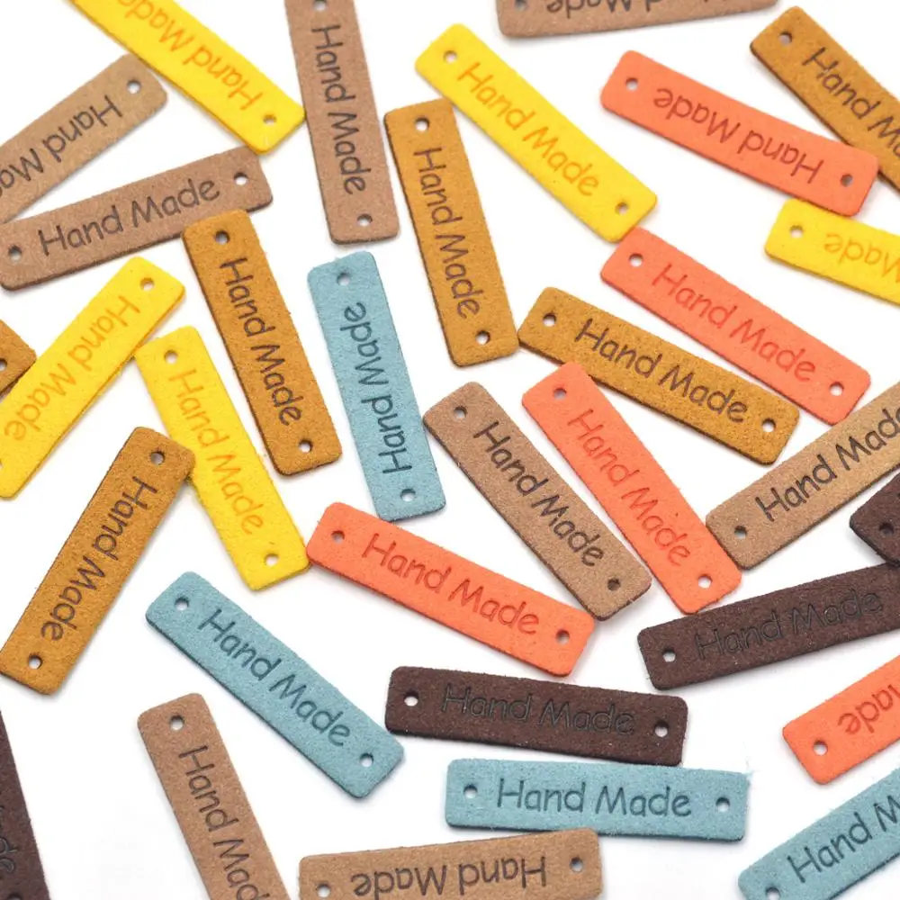 Этикетки ручной работы 20 шт. этикетки для одежды джинсов сумок шляп рукоделия