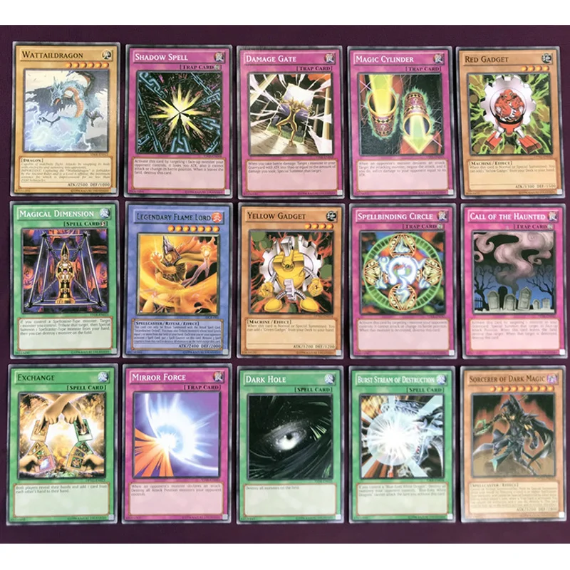 Настольная игра Yu Gi Oh Cards 66 шт./компл. YuGiOh английская настольная карточка из Gard OCG
