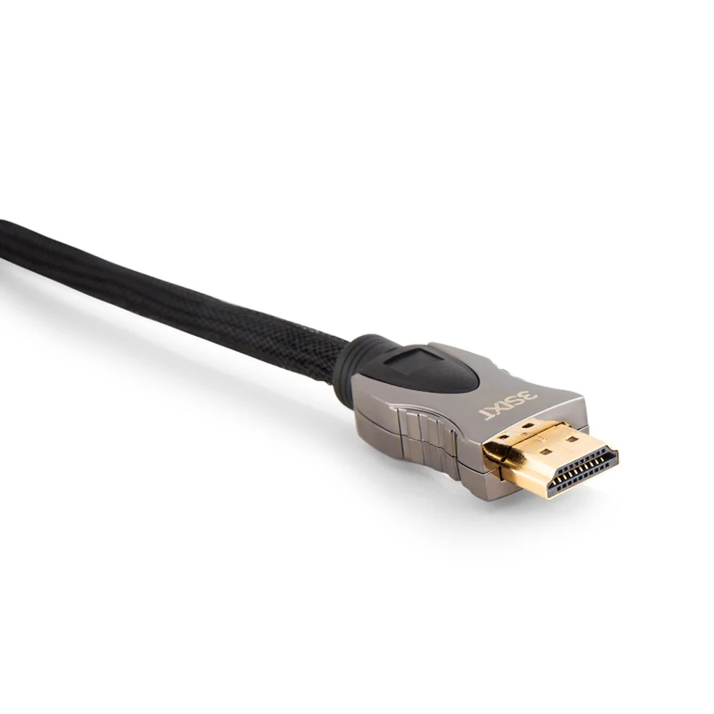 Кабель HDMI совместимый премиум класса 1 4 10 м 4K 30 Гц HDCP CEC HDR ARC нейлоновая сетка и