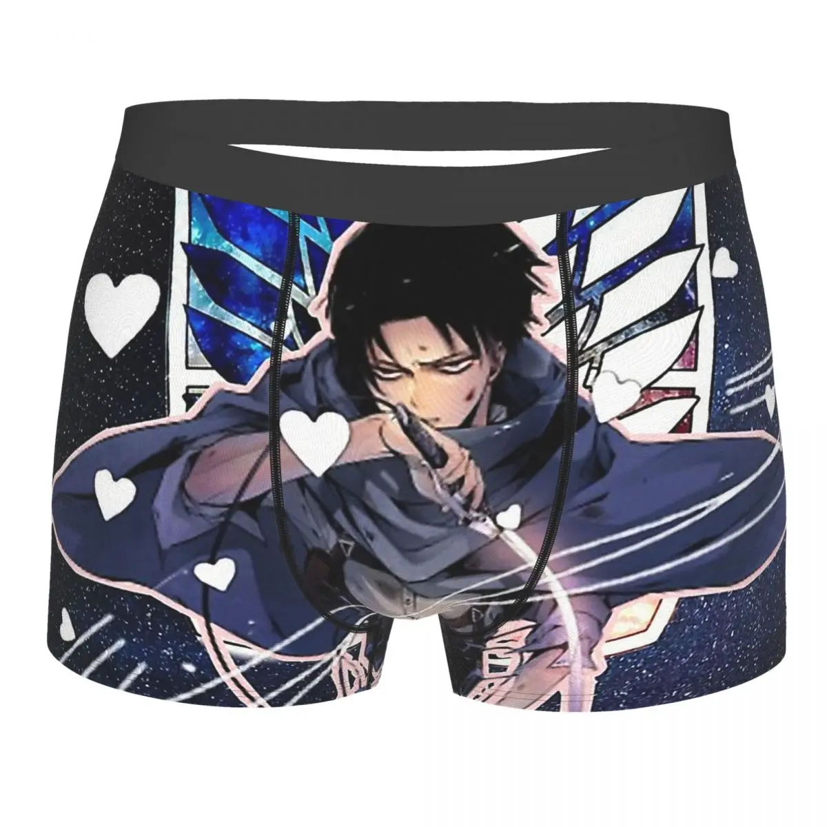 Трусы-боксеры в стиле аниме Атака Титанов бамбуковое нижнее белье дышащие