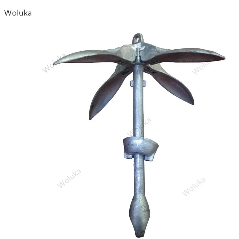 Якорь лодка для рыбалки каяк складной высокопрочный из углеродистой стали якорь