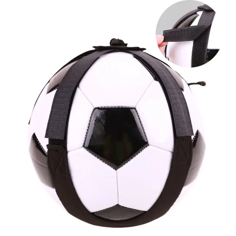 

Soccer Training Elastic Waist Belt Football Kick Throw Solo Practice Exercise