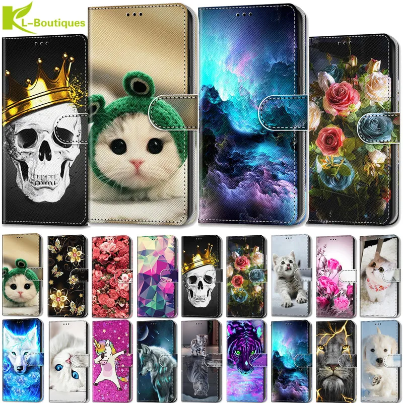 Чехол-книжка для Nokia 5 1 TA-1075 TA-1061 TA-1088 кожаный чехол с рисунком и подставкой 3 Plus 6 4 2 |