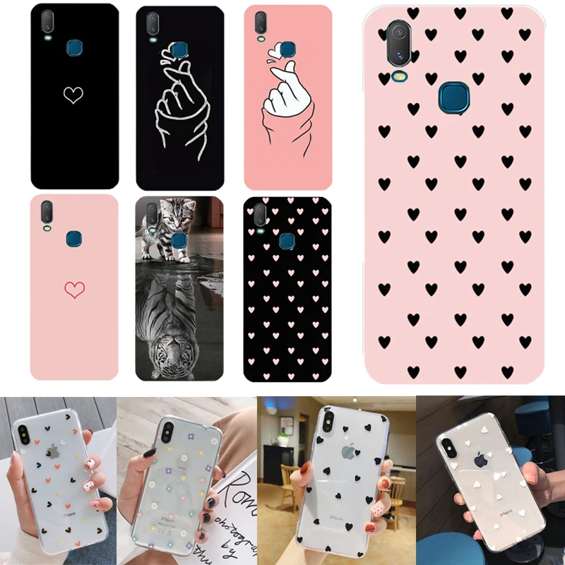Мягкий силиконовый чехол для VIVO 15 S1 Pro Y11 Y12 Y15 Y17 Y20 Y20i Y12S | Мобильные телефоны и