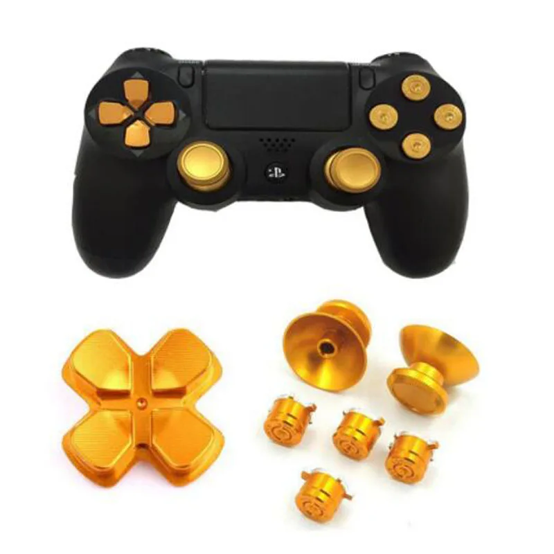 Металлический аналоговый джойстик колпачки для джойстика + кнопки Dpad Action D-Pad