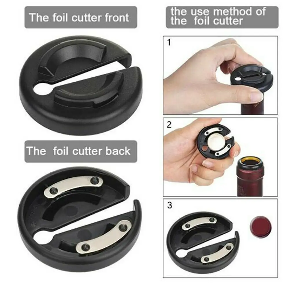 

Electric Opener for Red Wine Foil Cutter Automatic Corkscrew Wine Bottle Opener Bar Home Kichen Gadgets Accessories