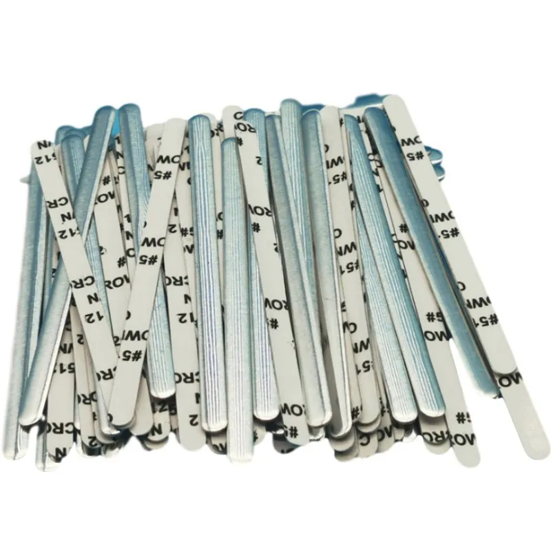 Маска для мостика носа алюминиевая лента самостоятельного изготовления плоских