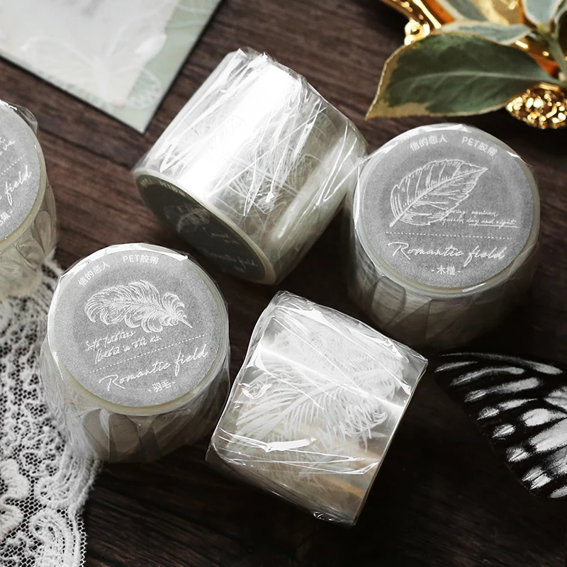 Романтическая полевая серия Yoofun 3x300 см прозрачная фотоклейкая лента самодельная