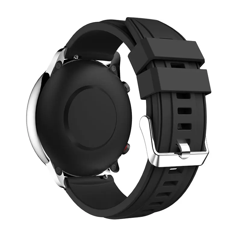 22 мм браслет для huawei Watch GT ремешок силиконовый Wrisrband для huawei GT Watch Band/Magic для Xiaomi Amazfit Stratos 2/Pace 1