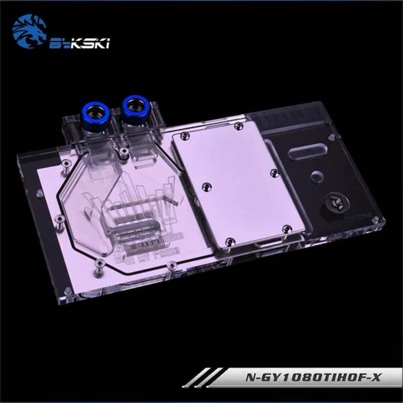 Водяной блок Bykski с полным покрытием графического процессора для видеокарт GALAX