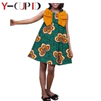 african clothes for kids summer casual girls cotton ankara print a line loose dresses bazin riche african clothing ya724505