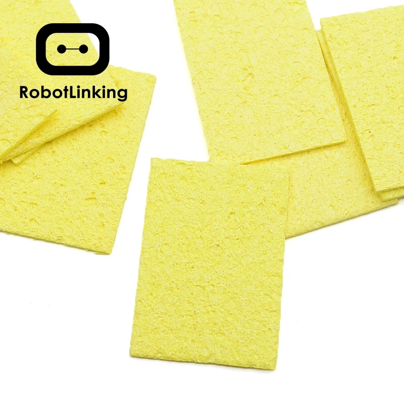 10 шт. желтый Чистящая губка очиститель для устойчивого управления
