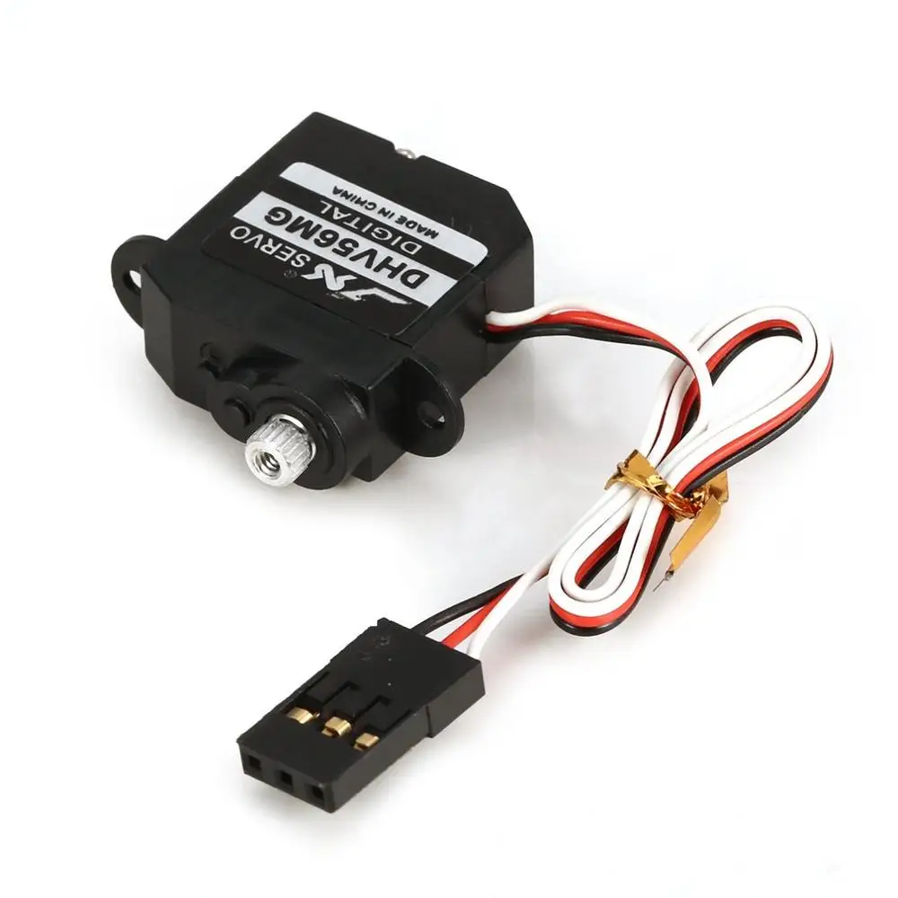 

JX PDI-DHV56MG Mini Steering Torque Digital Metal Gear Coreless Servo for RC Small Fixed Wing Airplane Plane