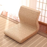 593 modern straw rattan lounge chair tatami chair legless chair japanese style room floor balcony bay window chair