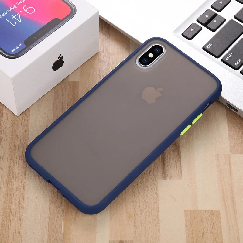 Прозрачный противоударный чехол для телефона iPhone 11 Pro Max X XR Xs Max, мягкий ТПУ Простой Прозрачный чехол для iPhone 6 6S 7 8 Plus, чехол - Цвет: SD-2