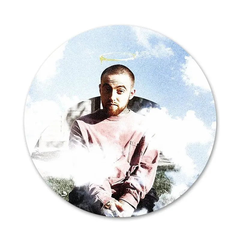 Значки Mac Miller значки металлические для фотографий 58 мм | Дом и сад