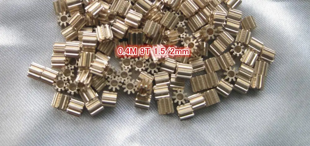 10 шт./лот 0 4 м 8T/9T/10T/11T/12T/13T/14T/15T/16T/17T/18 зубьев медная Шестерня 1 48/толщина вала