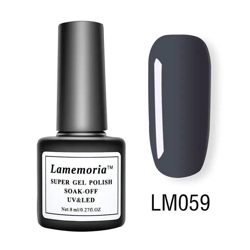 LM059 144 Новое поступление праймер гель лак замачиваемый УФ светодиодный Гель-лак для ногтей Базовое покрытие не протирать верхний цвет Гель-лак - Цвет: LM059