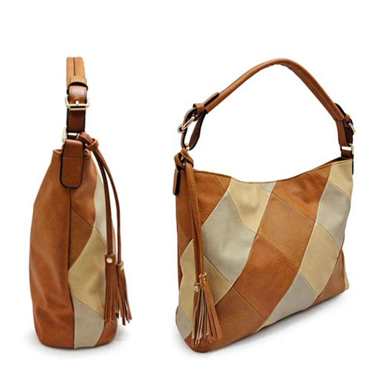 Сумка-мессенджер женская из высококачественной кожи модный саквояж на плечо в