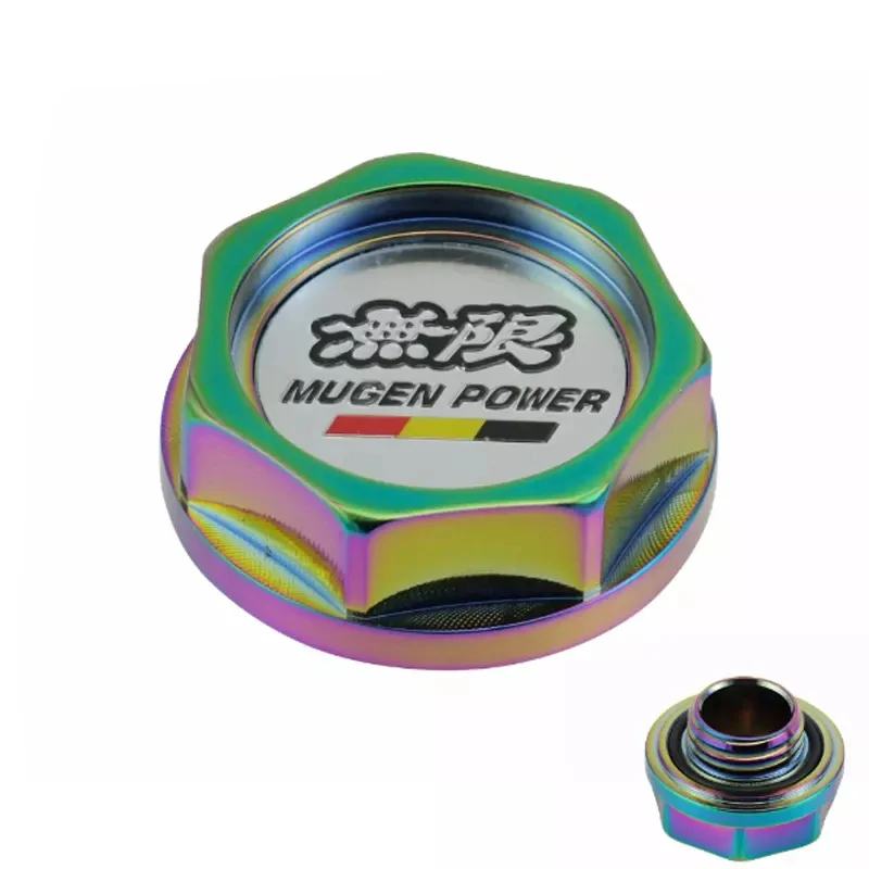 Алюминиевая Автомобильная масляная крышка Mugen для топливного бака наполнителя