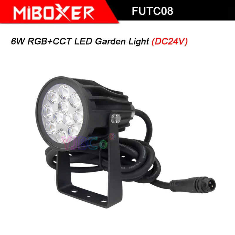 Miboxer FUTC08 6 Вт RGB + CCT светодиодный садовый светильник 24 В постоянного тока
