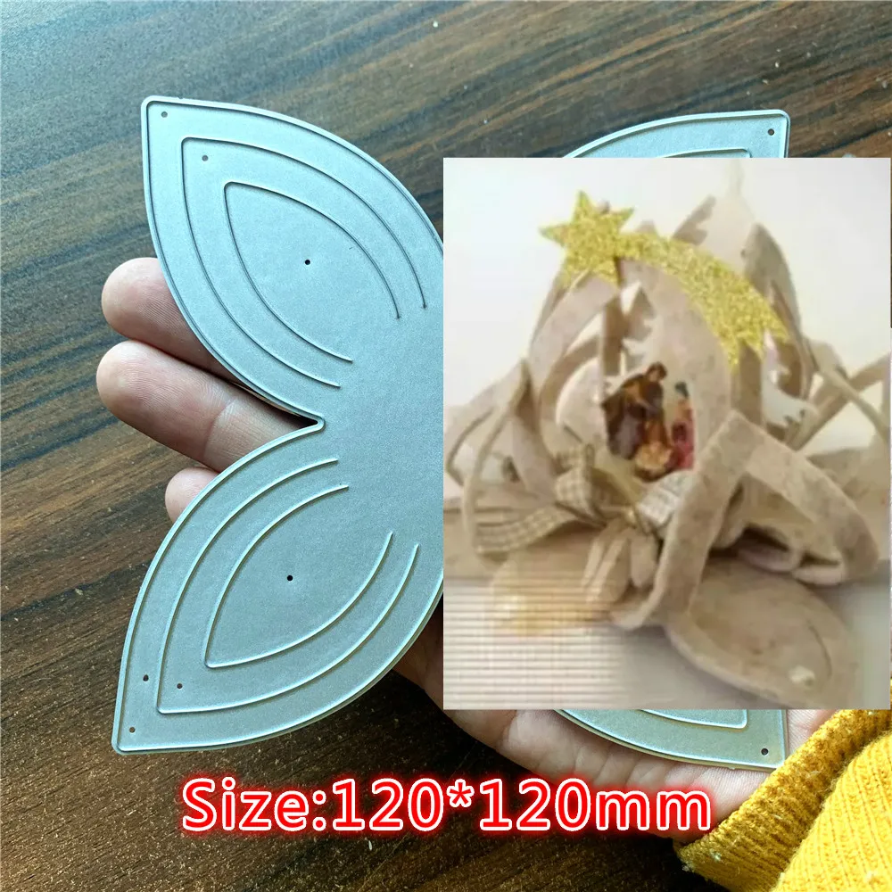 

1PC Flower Metal Cutting Dies Stencils For Card Making Decorative Embossing Suit Paper Stamp DIY Cutdie