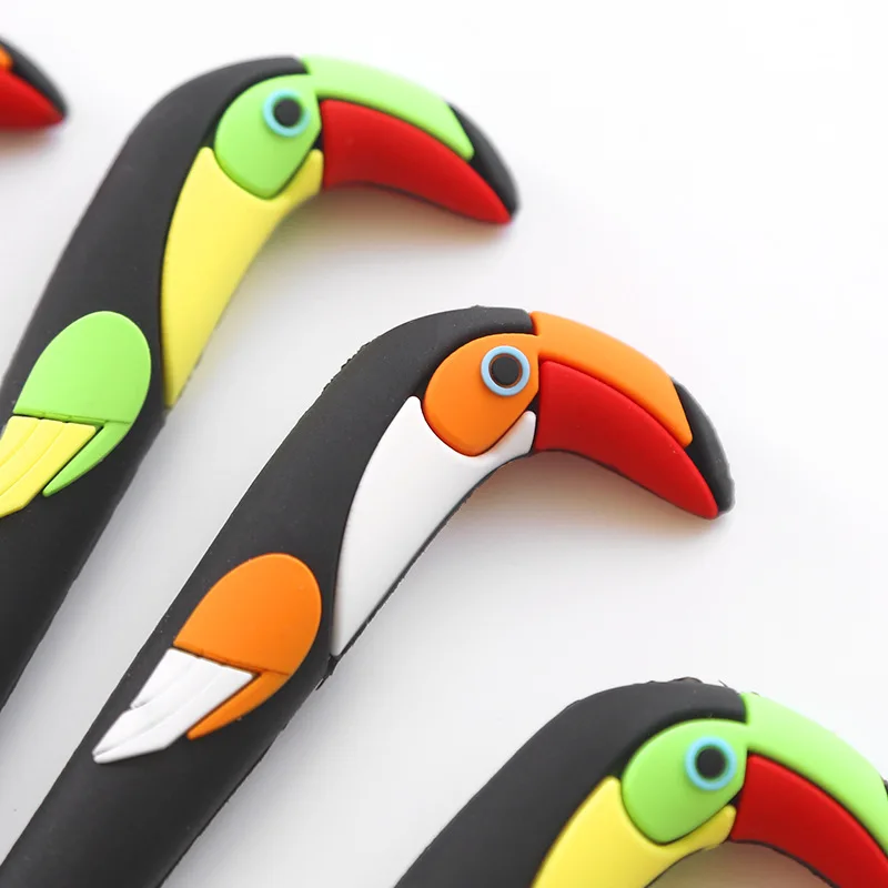 40 шт./лот Милая мультяшная ручка toucan студенты писать домашнюю задачу