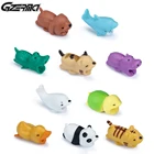 Защитная крышка для кабеля, 10 шт.лот, держатель для кабеля и наушников