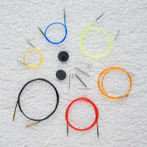 KnitPro тросик/леска для вязания многоцветные