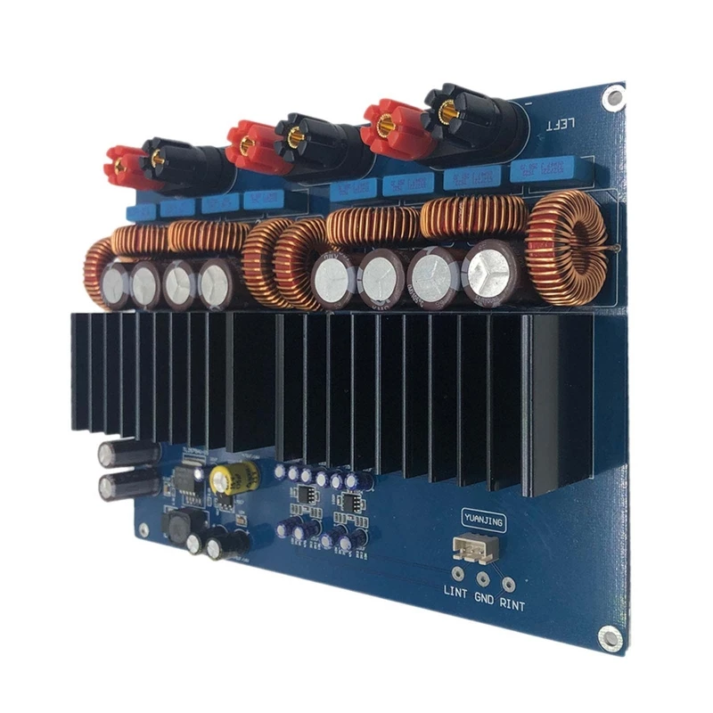 

1200W TAS5630+OPA1632DR 2.0 Channel Class D Digital Amplifier Board 330UF/100Vx4