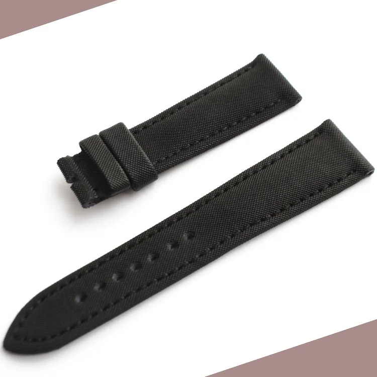Ремешок для часов из натуральной кожи нейлоновый 23 мм | Наручные часы