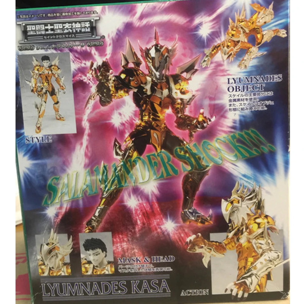 

[В наличии] фигурка героя из «Saint Cloth Myth EX Lyumnades Kasa» японская версия, модель, игрушки-роботы с коробкой