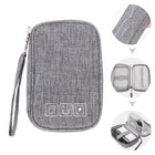Многофункциональная Водонепроницаемая цифровая мини-сумка для внешнего аккумулятора, кабеля для передачи данных, U-диск, коробка для хранения наушников, маленькая сумка для хранения