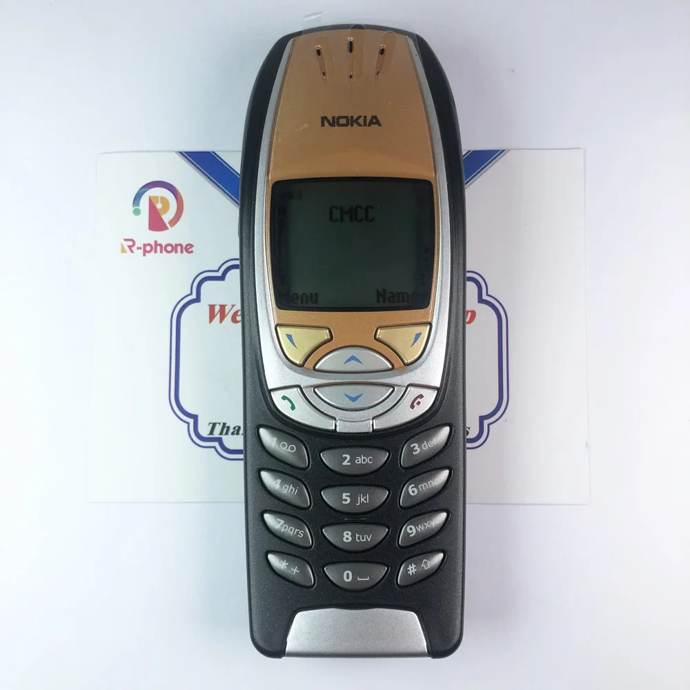 Nokia 6310i Восстановленный мобильный телефон настоящий Bluetoorh оригинальный