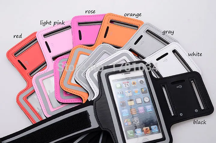 Регулируемая спортивная сумка для бега тренажерного зала чехол iPhone 5 5S 5C