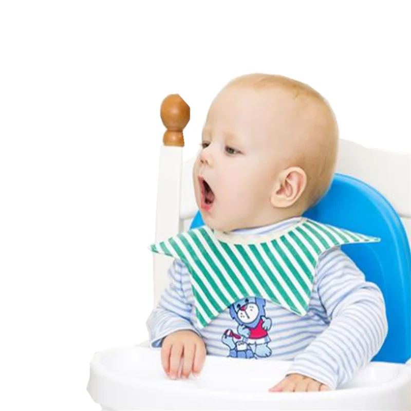 

NEW!!! Baby Waterproof Cotton Bib Newborn Saliva Towel 360º Rotation Bibs