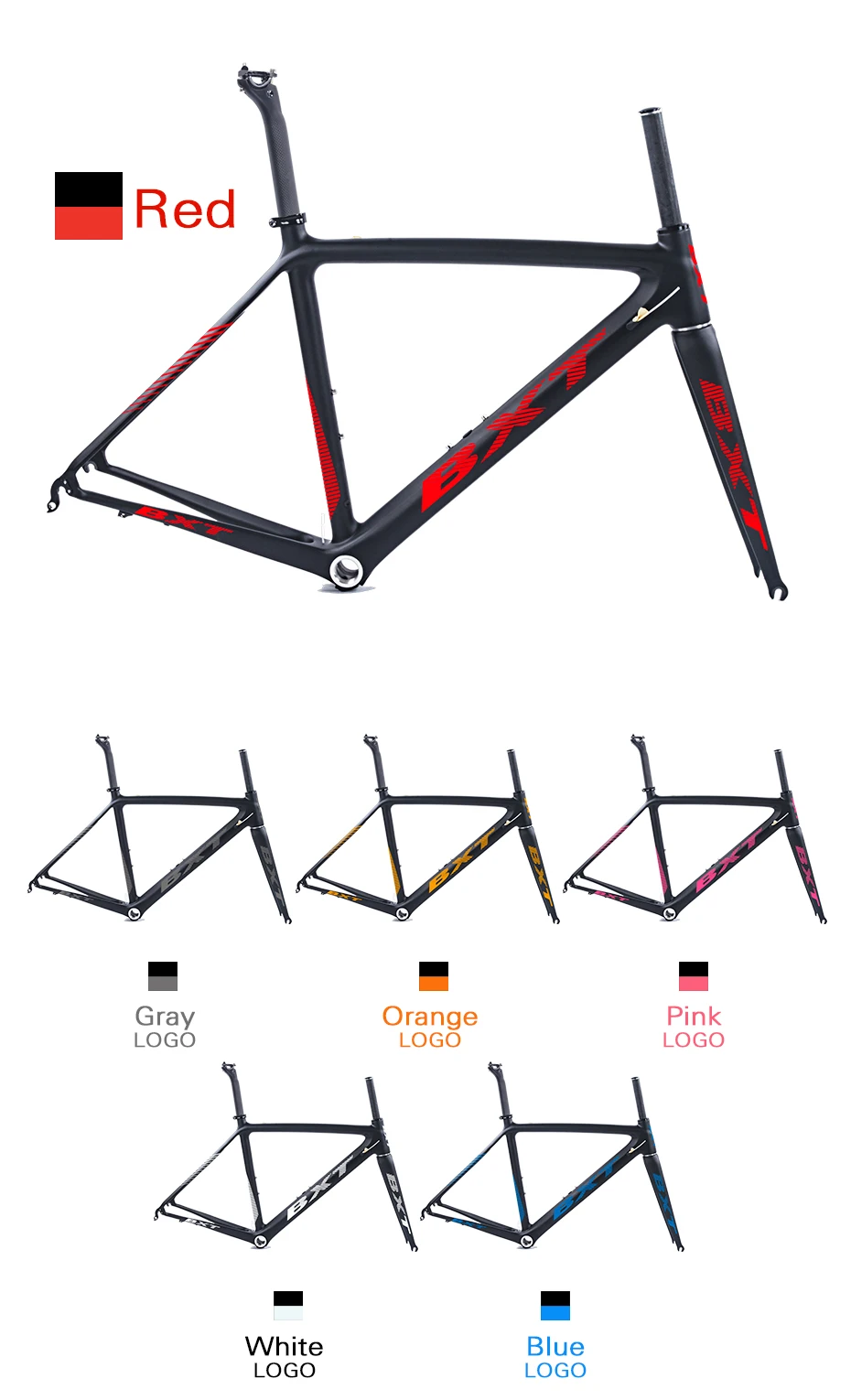 Aero дороги углерода рама китайская дорожная Bicicleta карбоновая рама 50/53/55 см кадров углерода маршрут, углеродный руль для велосипеда Рама