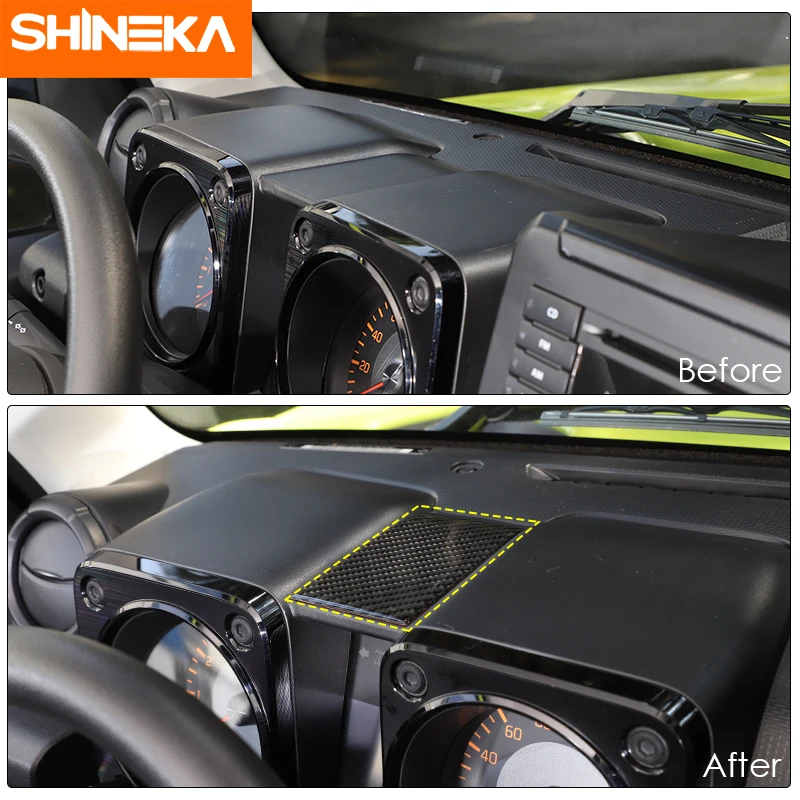 SHINEKA молдинги для салона Suzuki Jimny украшения приборной панели автомобиля из
