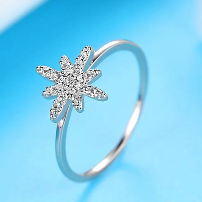 Женские кольца ПЛАТИНОВАЯ РОЗА модные мини циркониевые металлические красочные